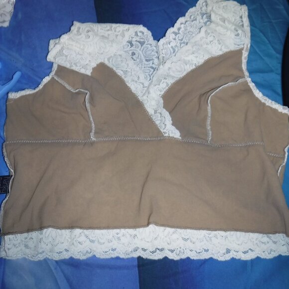 Hanky Panke Surpluce bralette and untmatched white panties size Large - Picture 5 of 9